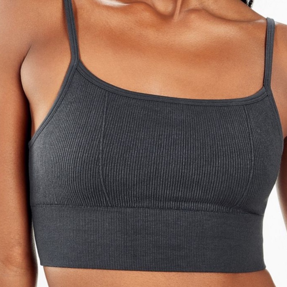 Fabletics Kinsley gray low impact bralette